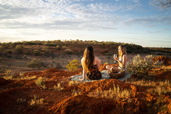 Woolean Station sunset picnic