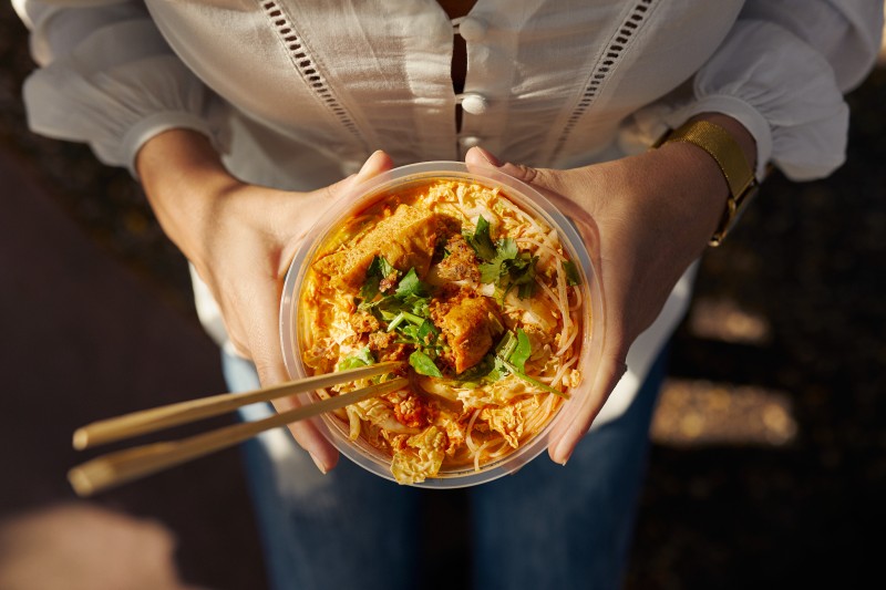 Laksa at the markets