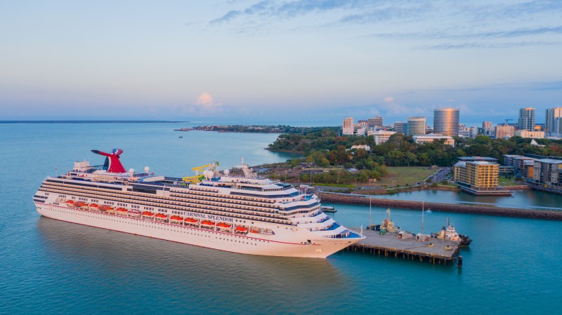 Cruise Ship at Darwin Harbour