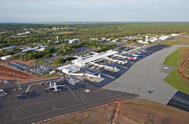 Darwin Airport Aerial Shot