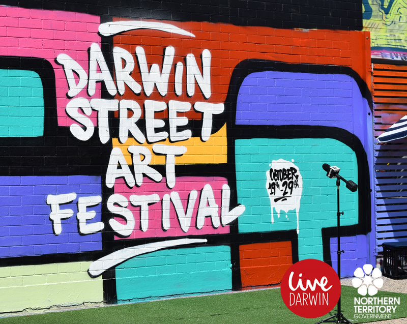 Darwin Street Art Festival Banner