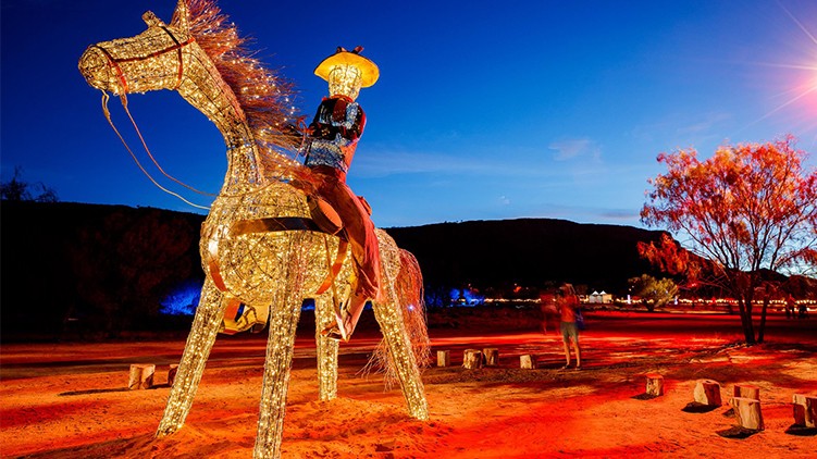 Parrtjima lights up Alice Springs | Tourism Northern Territory