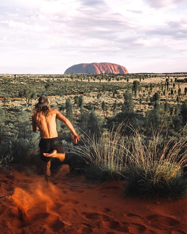 Photoshoot at Uluru