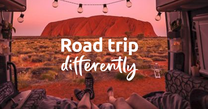 Road trip differently - Uluru
