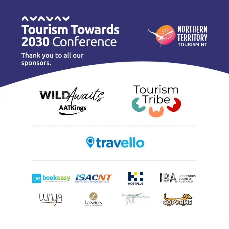 Tourism NT thanks the sponsors of the 2030 Conference. 